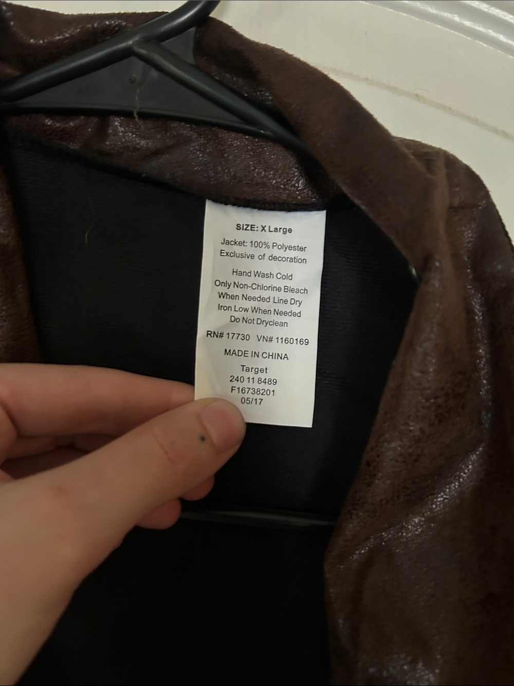 Men’s Halloween pirate coat XL - Picture 3 of 3